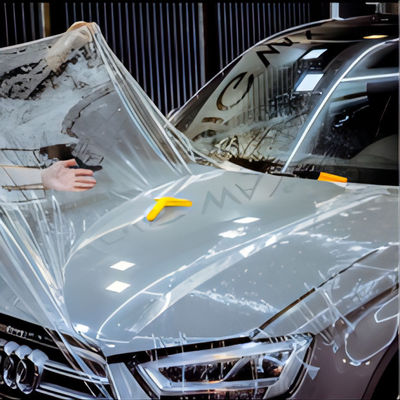 Good price Automotive Paint Protection Film Self Healing TPU Material 130μM online